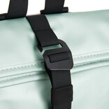 New Rebels New Rebels Mart Los Angeles Metallic Light Green 7L Rolltop Backpack Water Repellent