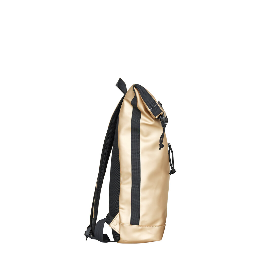 New Rebels New Rebels Mart New York Metallic Gold 21L Backpack Rolltop Water Repellent Laptop 15.6"