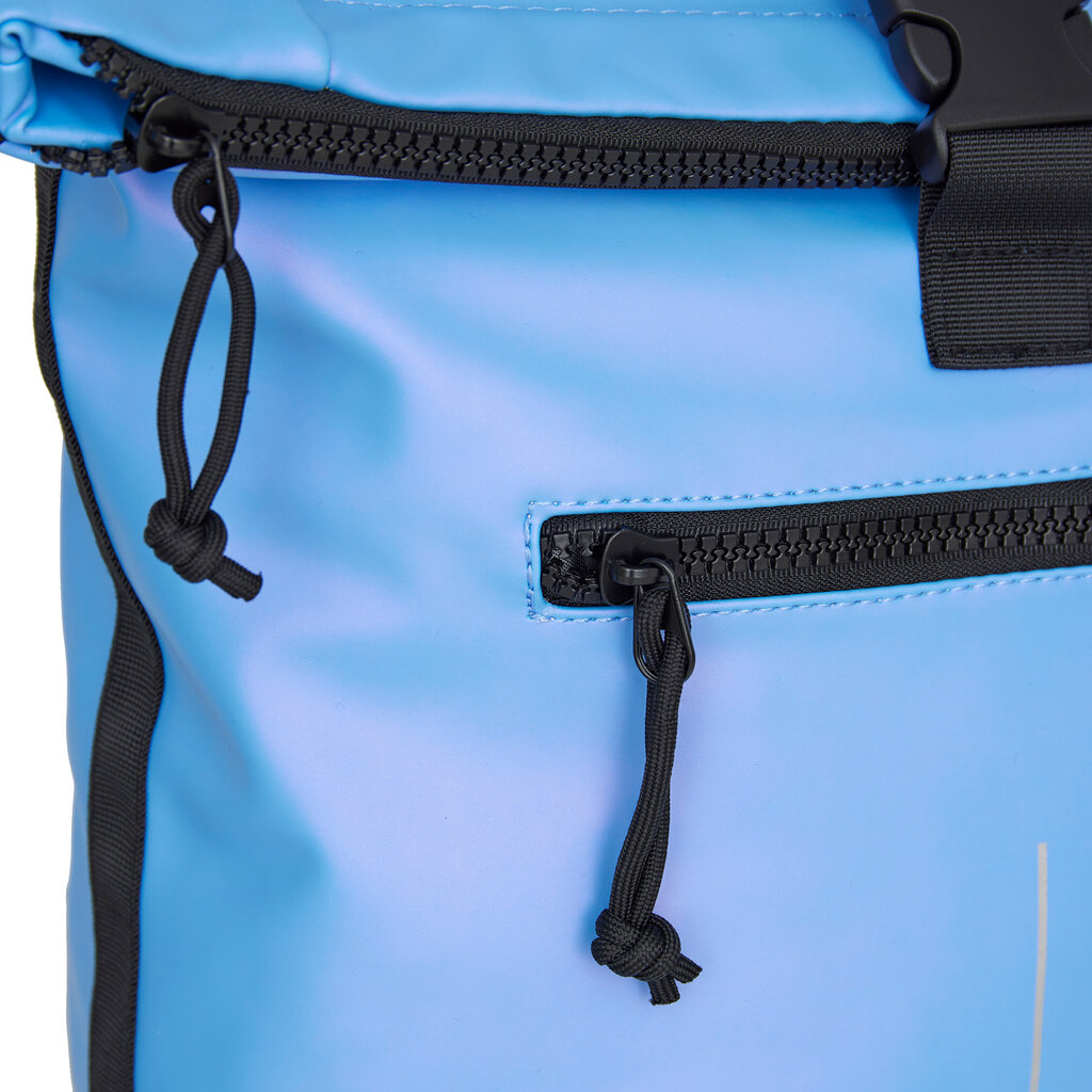 New Rebels New Rebels Mart New York Metallic Helllila 21L Rucksack Rolltop Wasserabweisend Laptop 15.6"