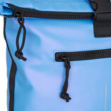 New Rebels New Rebels Mart New York Metallic Helllila 21L Rucksack Rolltop Wasserabweisend Laptop 15.6"