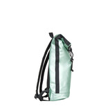 New Rebels New Rebels Mart New York Metallic Hellgrün 21L Rucksack Rolltop Wasserabweisend Laptop 15.6"