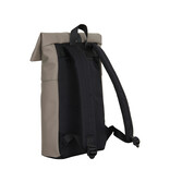 New Rebels Omar Montgomery Taupe 15L Rolltop Backpack Water Repellent Laptop 15.6"