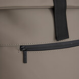 New Rebels Omar Montgomery Taupe 15L Rolltop Backpack Water Repellent Laptop 15.6"