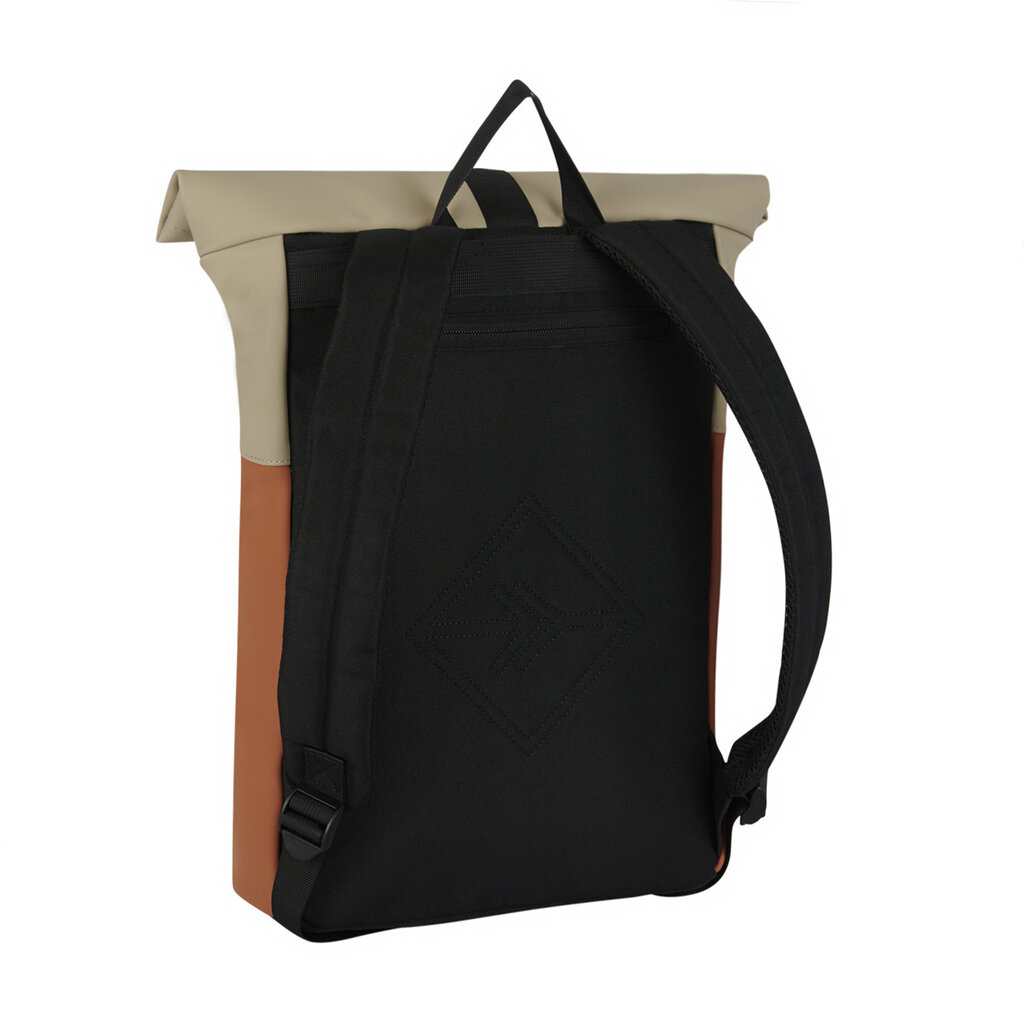 New Rebels New Rebels Fane Montgomery Orange 15L Rolltop Rucksack Wasserabweisend Laptop 15.6"