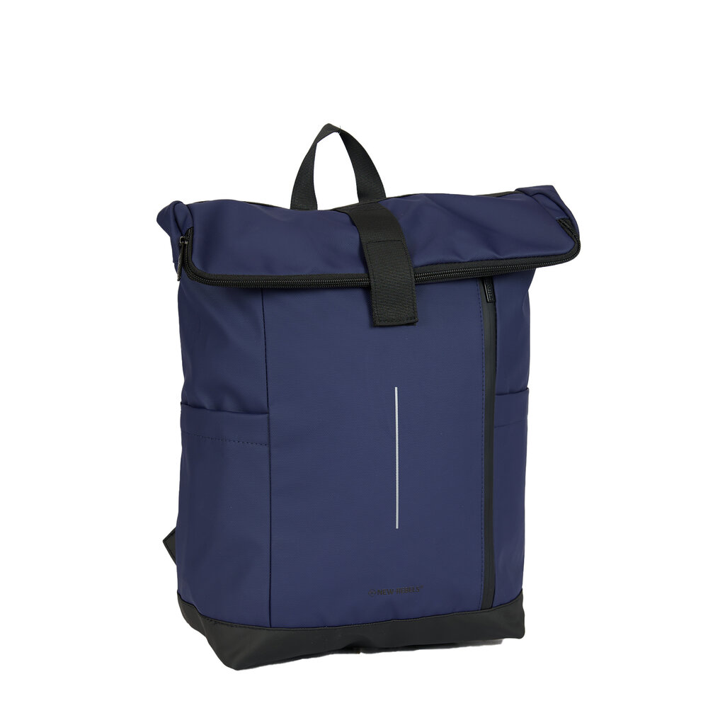 New Rebels New Rebels Taunton Arcadia Navy 18L Rolltop Rugtas Waterafstotend Laptop 15.6"