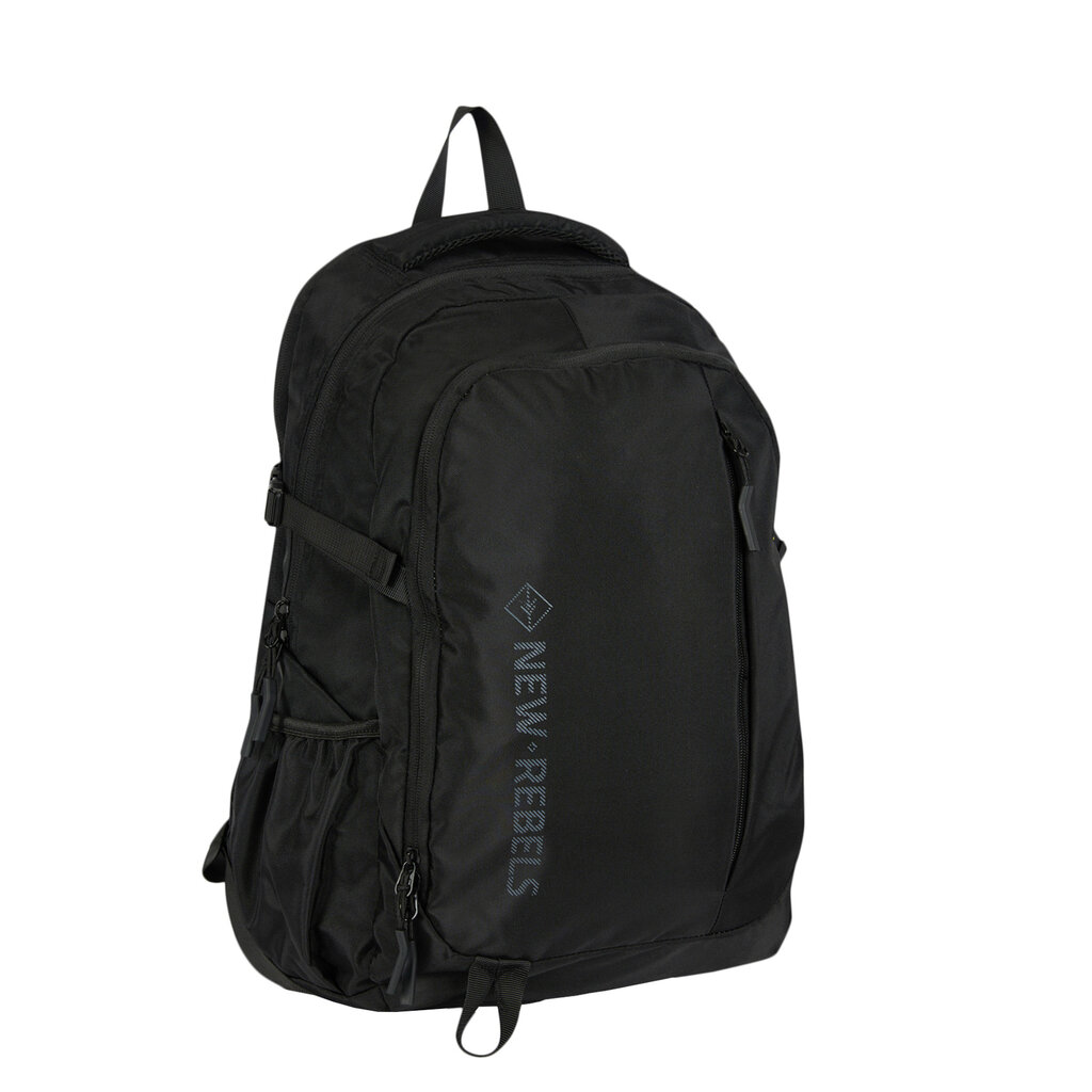 New Rebels New Rebels Vince Gilbert Zwart 27L Rugtas Waterafstotend Laptop 15.6"