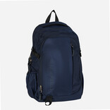 New Rebels New Rebels Vince Gilbert Navy Blauw 27L Rugtas Waterafstotend Laptop 15.6"