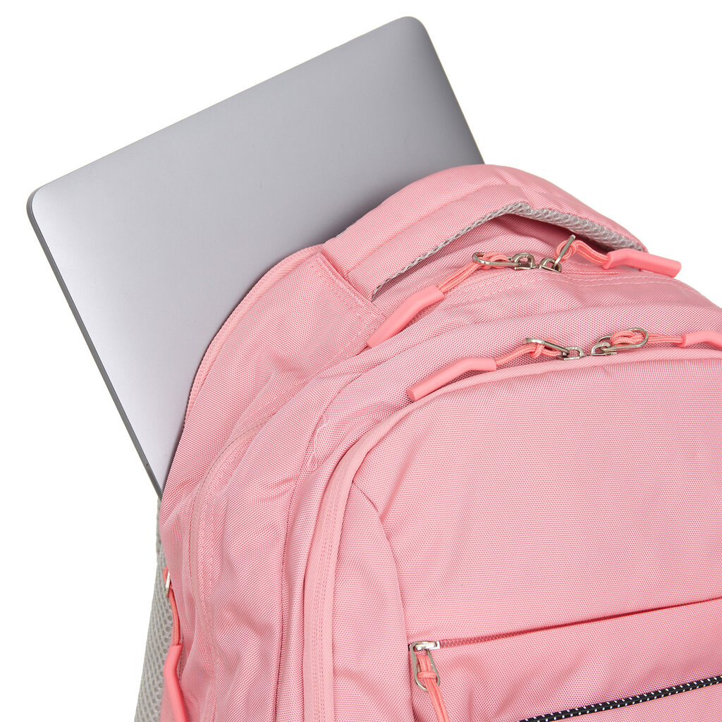 New Rebels Vince Leander Pink 27L Backpack Water Repellent Laptop 14"