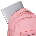 New Rebels New Rebels Vince Leander Pink 27L Backpack Water Repellent Laptop 14" New Rebels New Rebels Vince Leander Pink 27L Backpack Water Repellent Laptop 14"
