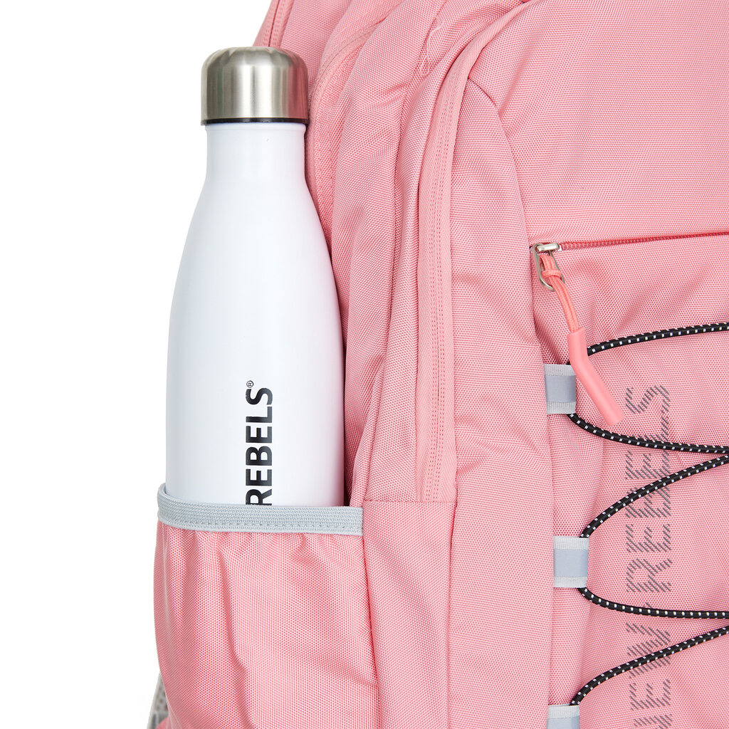 New Rebels New Rebels Vince Leander Pink 27L Backpack Water Repellent Laptop 14"