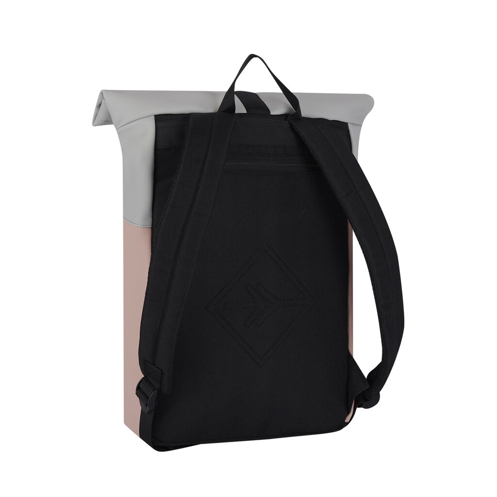New Rebels New Rebels Fane Montgomery Oudroze 15L Rolltop Rugzak Waterafstotend Laptop 15.6"