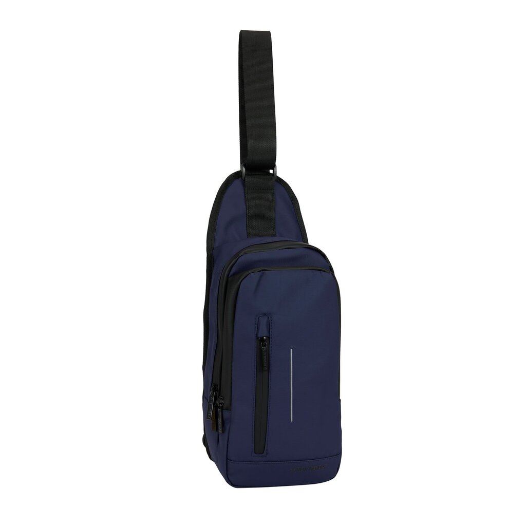 New Rebels New Rebels Taunton Fargo Navy Blauw 8L Crossbody Tas Waterafstotend