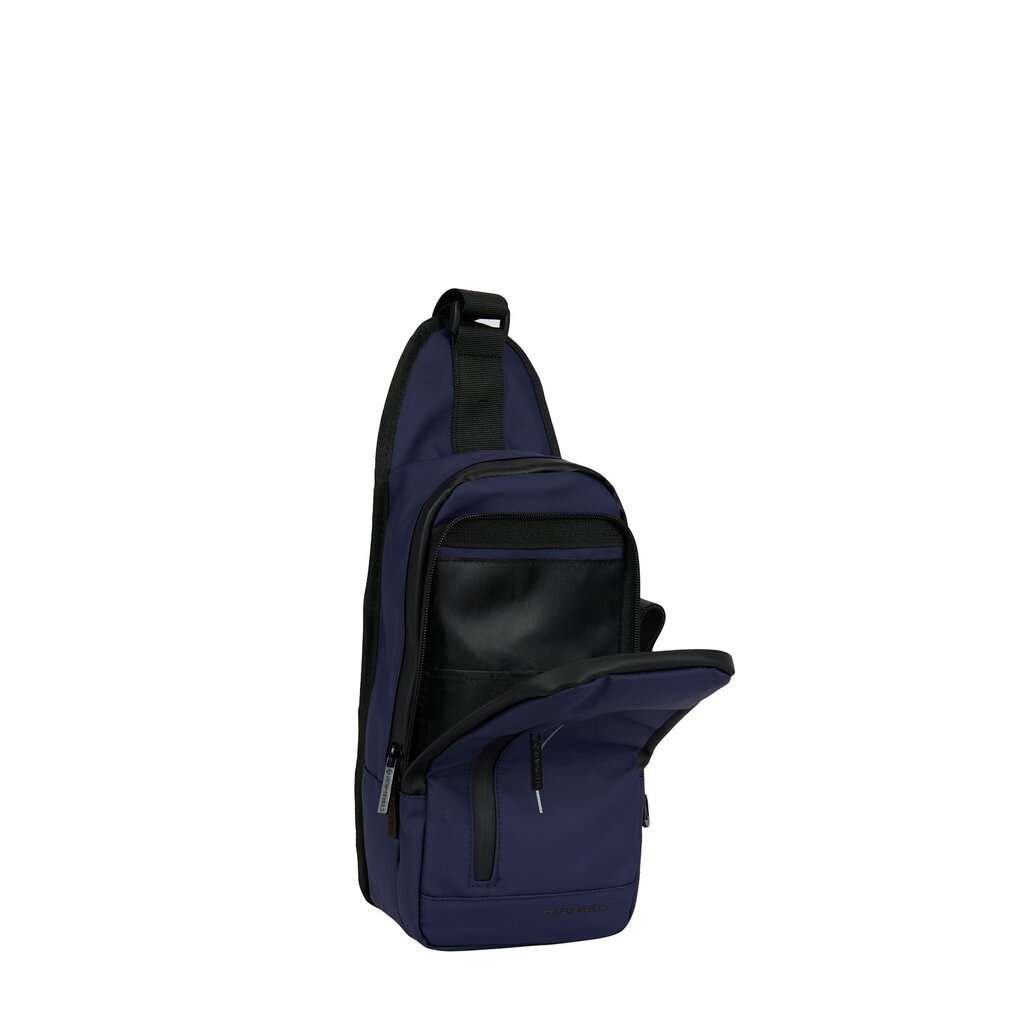 New Rebels New Rebels Taunton Fargo Navy Blauw 8L Crossbody Tas Waterafstotend