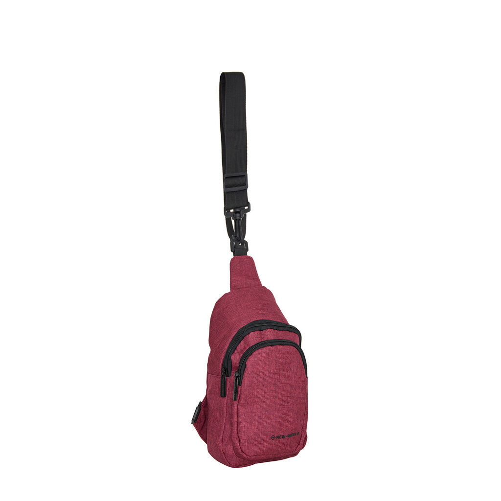 New Rebels Heaven Mankato Burgundy Crossbody Bag