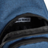 New Rebels New Rebels Heaven Mankato Antraciet Crossbody Tas