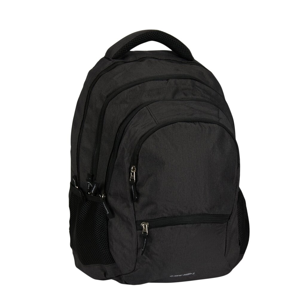 New Rebels ® BTS 4 schooltas met laptopvak zwart