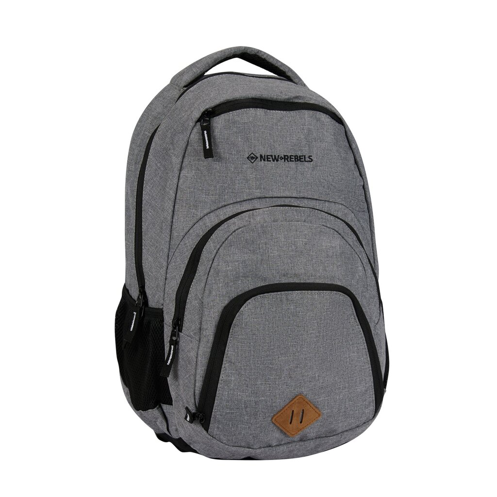 New Rebels ® BTS 3 schoolbag with laptop compartment antracite