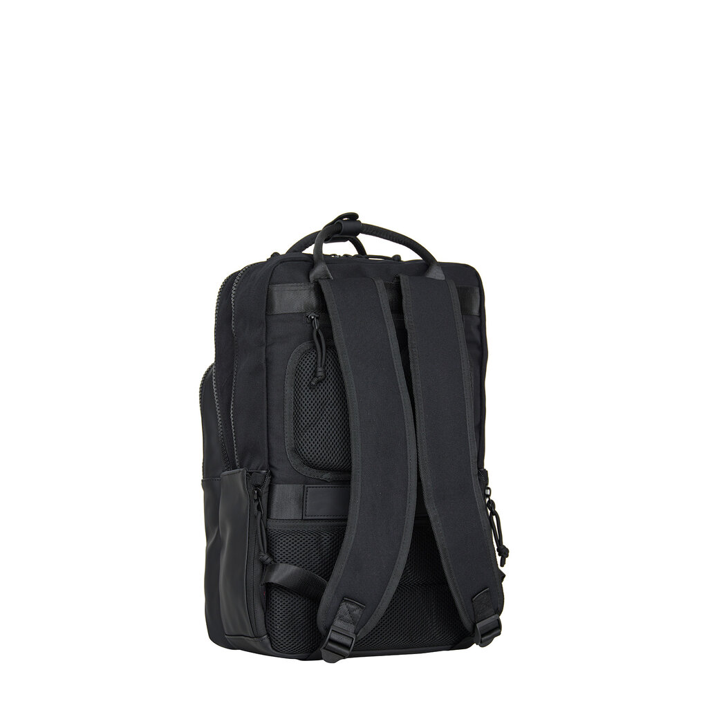 New Rebels New Rebels Bruce Milwaukee 18L Laptoptas Werktas Schooltas 15,6 '' Zwart