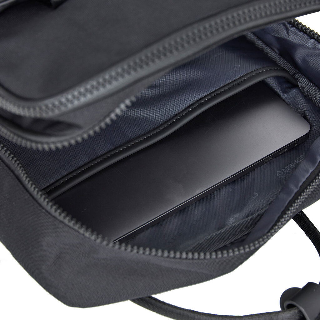 New Rebels New Rebels Bruce Milwaukee 18L Laptoptas Werktas Schooltas 15,6 '' Zwart