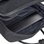 New Rebels New Rebels Bruce Milwaukee Schwarz 18L Rucksack Wasserabweisend Laptop 15.6"