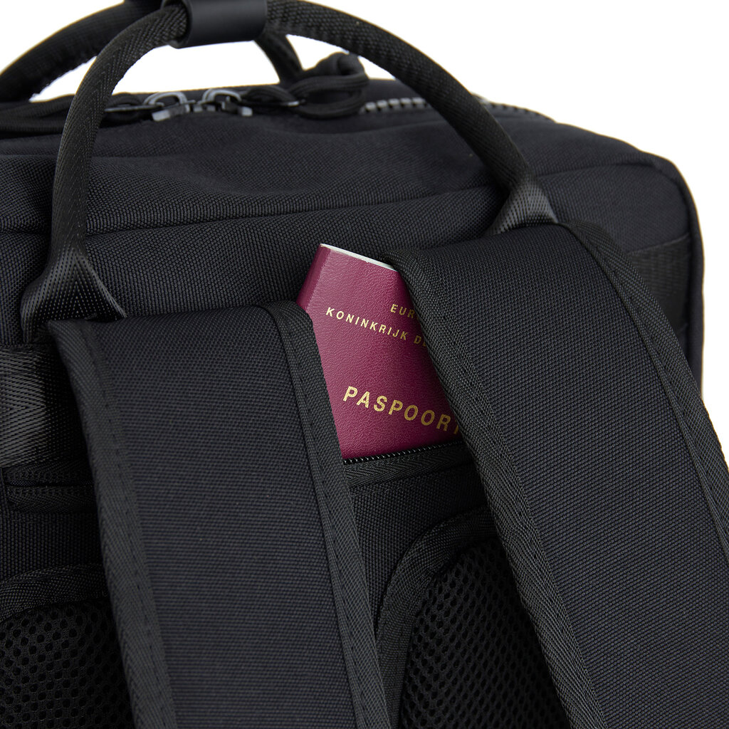 New Rebels New Rebels Bruce Milwaukee 18L Laptoptas Werktas Schooltas 15,6 '' Zwart