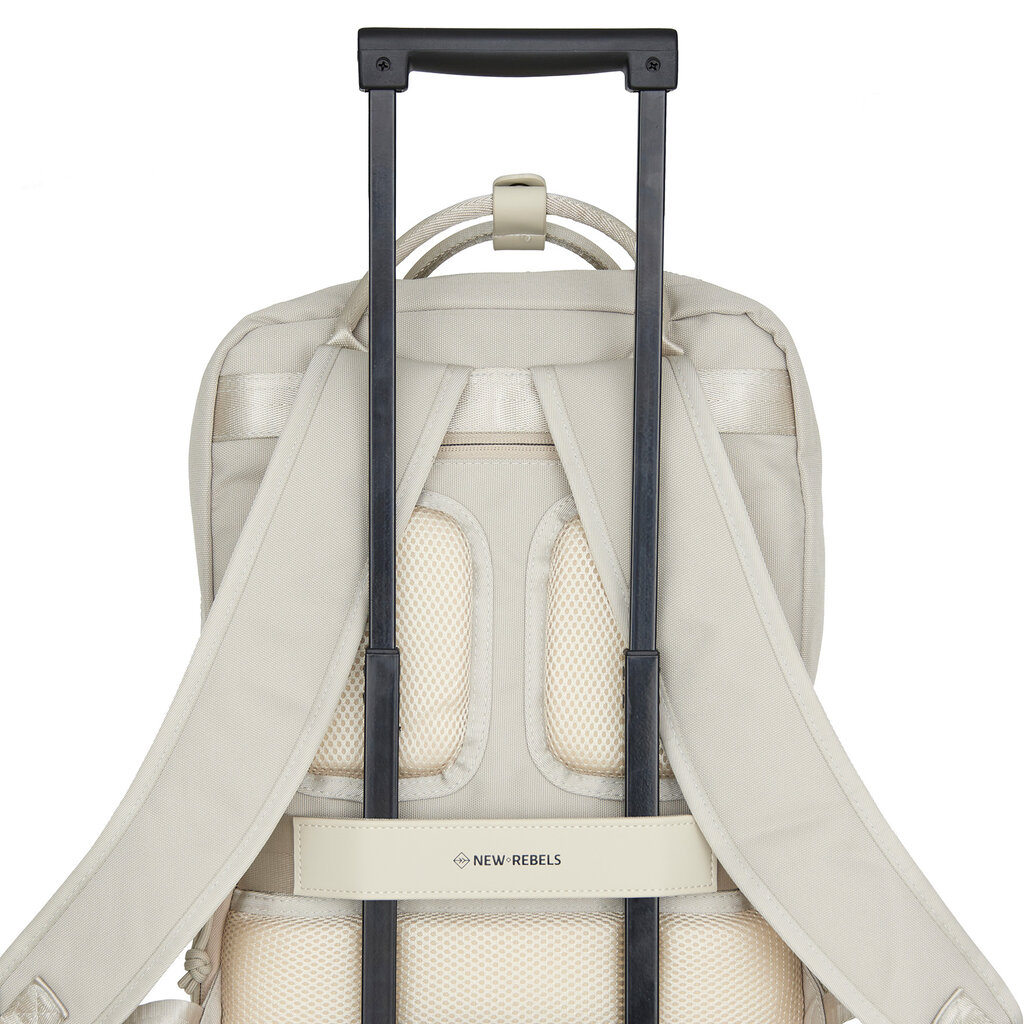 New Rebels Bruce - Milwaukee Rugtas Beige 18L Laptoptas 15,6''