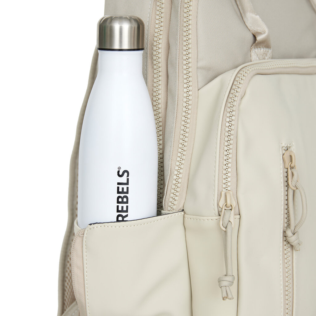New Rebels Bruce - Milwaukee Rugtas Beige 18L Laptoptas 15,6''