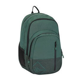 New Rebels Otis - Milcreek Backpack 25L - Duotone - durable water-repellent polyester - 15.6" laptop - Dark Green