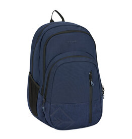New Rebels New Rebels Otis - Milcreek Rugtas 25L - Duotone - duurzaam waterafstotend polyester - 15.6" laptop - Navy blauw