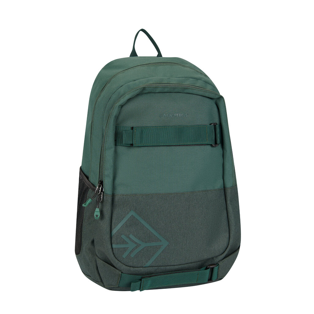 New Rebels New Rebels Otis - Stanford Backpack 20L - Duotone - durable water-repellent polyester - 15.6" laptop - Dark Green