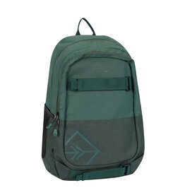 New Rebels New Rebels Otis - Stanford Rugtas 20L - Duotone - duurzaam waterafstotend polyester - 15.6" laptop - Donker Groen