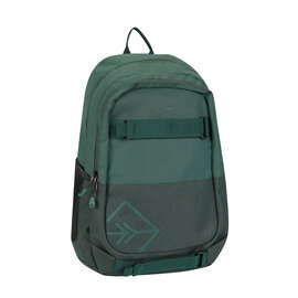 Otis - Stanford Backpack 20L - Duotone - durable water-repellent polyester - 15.6" laptop - Dark Green