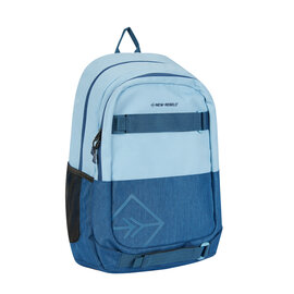 Otis - Stanford Backpack 20L - Duotone - durable water-repellent polyester - 15.6" laptop - Blue