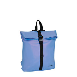 New Rebels Mart Los Angeles Metallic Helllila Small 7L Rolltop Rucksack Wasserabweisend