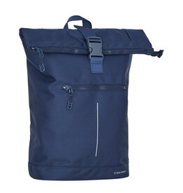 New Rebels New Rebels Valor New York Navy Blue  21L Backpack Rolltop Water Repellent Laptop 15.6"