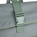 New Rebels New Rebels Valor New York salie grün 21L Rucksack Rolltop Wasserabweisend Laptop 15,6 Zoll