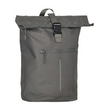 New Rebels New Rebels Valor New York antracietgrijs 21L Rugzak Rolltop Waterafstotend Laptop 15,6 inch