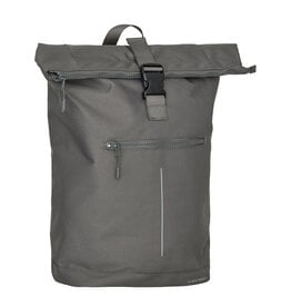 New Rebels New Rebels Valor New York antracietgrijs 21L Rugzak Rolltop Waterafstotend Laptop 15,6 inch