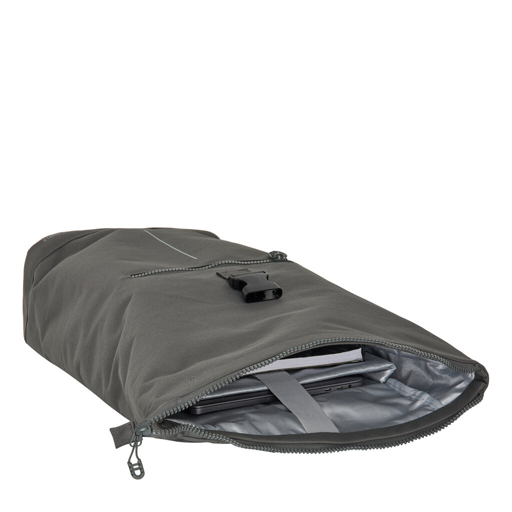 New Rebels Valor New York antracite grey 21L Backpack Rolltop Water Repellent Laptop 15.6 inch
