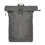 New Rebels New Rebels Valor New York antracietgrijs 21L Rugzak Rolltop Waterafstotend Laptop 15,6 inch