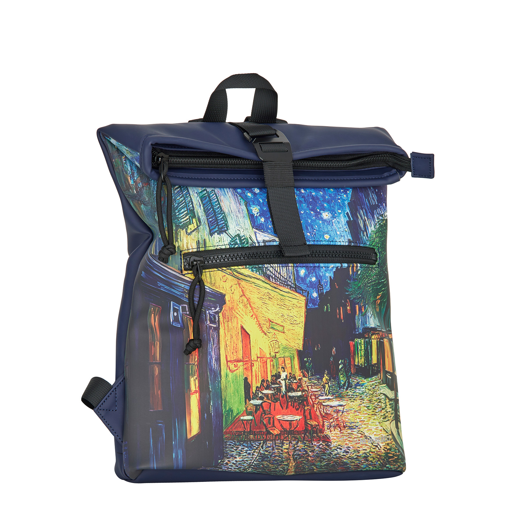 New Rebels Mart Art - Los Angeles Cafe at Night Rolltop Rugtas Mini