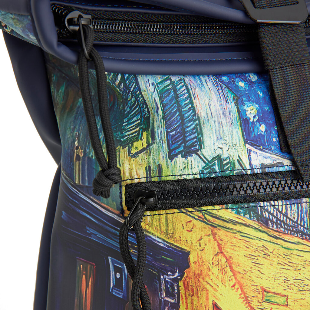 New Rebels New Rebels Mart Art - Los Angeles Cafe at Night Roltop Backpack Mini