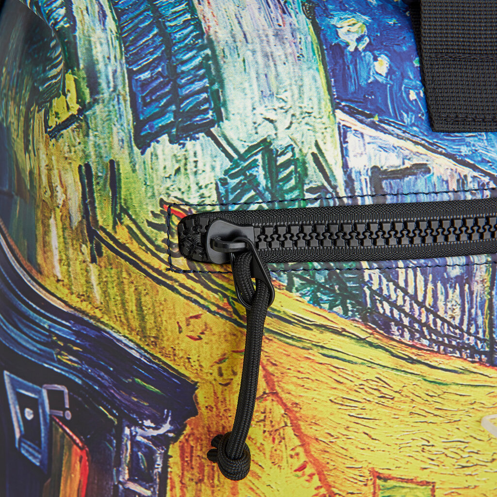 New Rebels New Rebels Mart Art - New York Cafe at Night Rolltop Backpack 21L