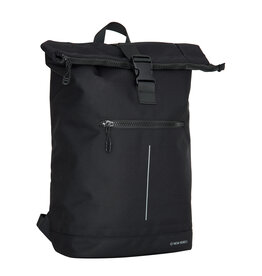 New Rebels New Rebels Valor New York Black 21L Backpack Rolltop Water Repellent Laptop 15.6"