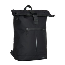 New Rebels Valor New York Black 21L Backpack Rolltop Water Repellent Laptop 15.6"