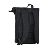 New Rebels New Rebels Valor New York Black 21L Backpack Rolltop Water Repellent Laptop 15.6"