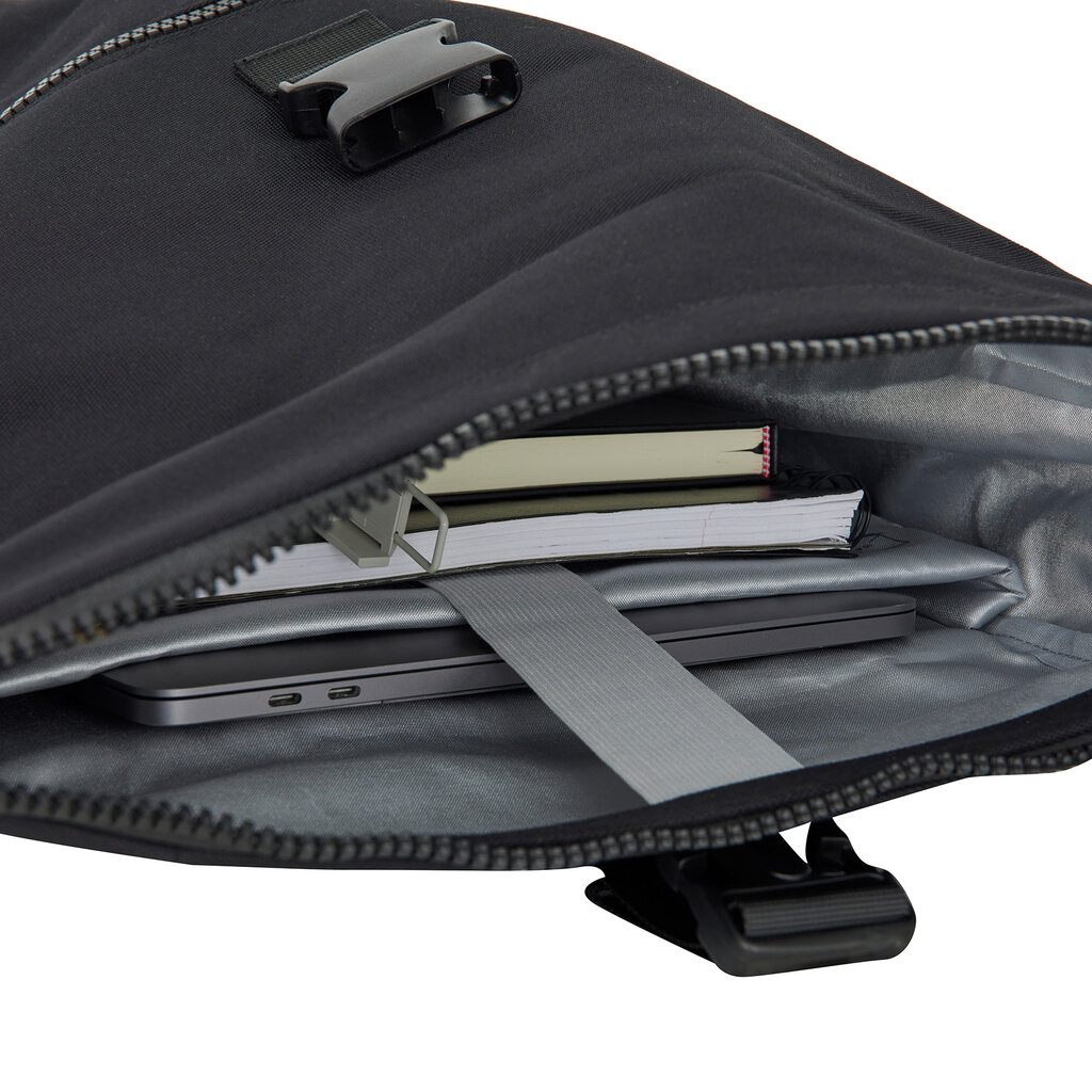 New Rebels New Rebels Valor New York Schwarz 21L Rucksack Rolltop Wasserabweisend Laptop 15,6“