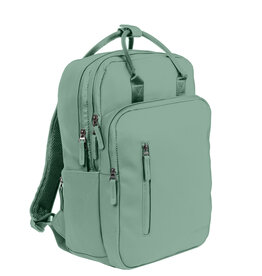 New Rebels New Rebels William Milwaukee Salie Green 18L Backpack Water Repellent Laptop 15.6