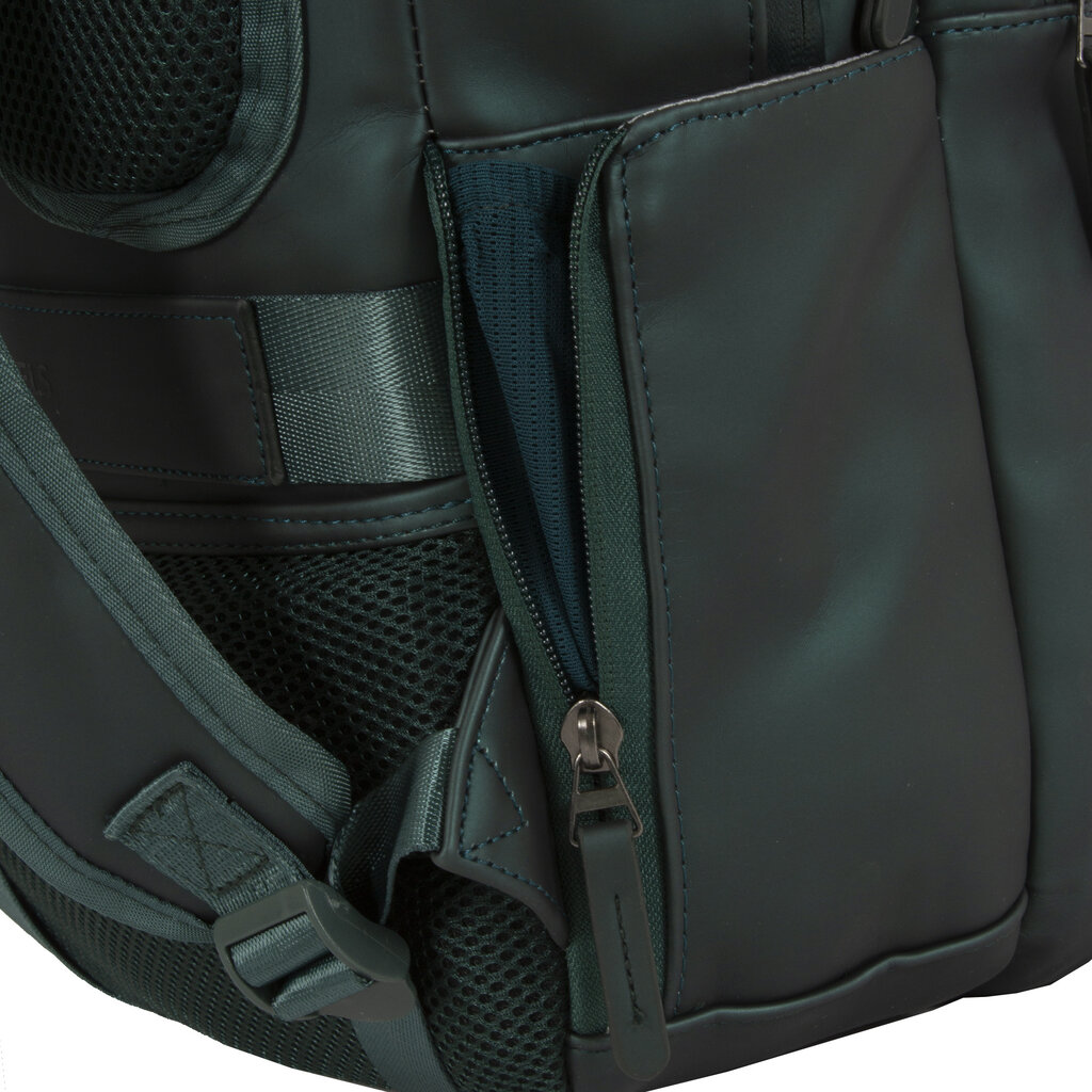 New Rebels William Milwaukee Metallic Green 18L Backpack Water Repellent Laptop 15.6"