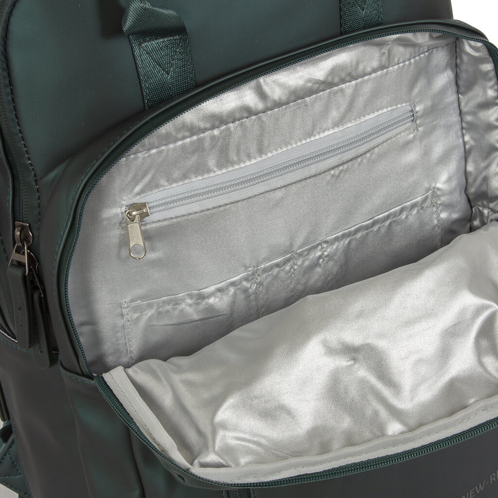 New Rebels New Rebels William Milwaukee Metallic Groen 18L Rugzak Waterafstotend Laptop 15.6"